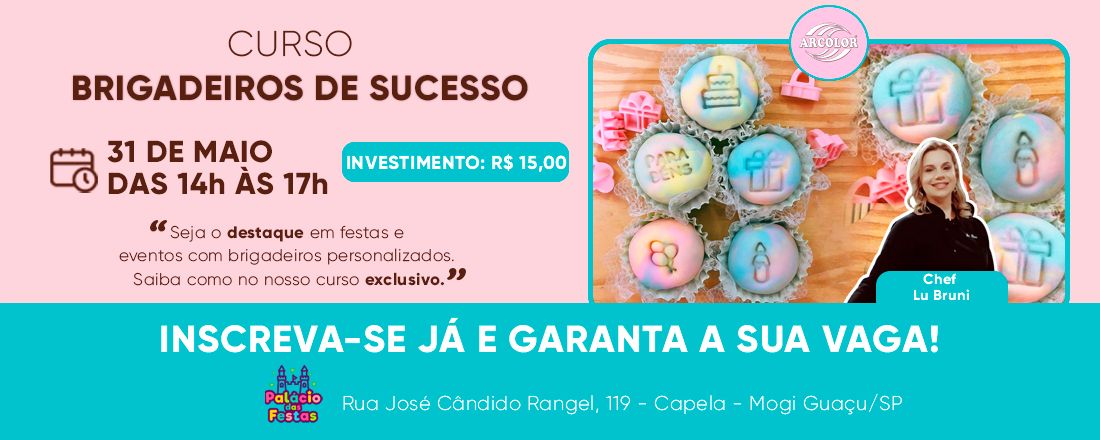 Curso - Brigadeiros de Sucesso