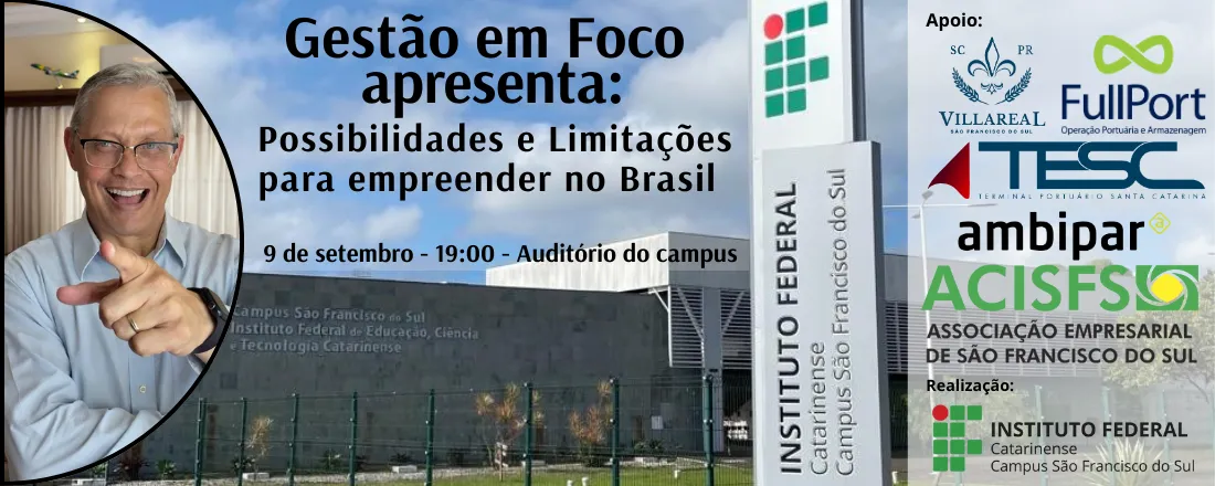 Gestão em Foco - Possibilidades e limitações para empreender no Brasil na atualidade