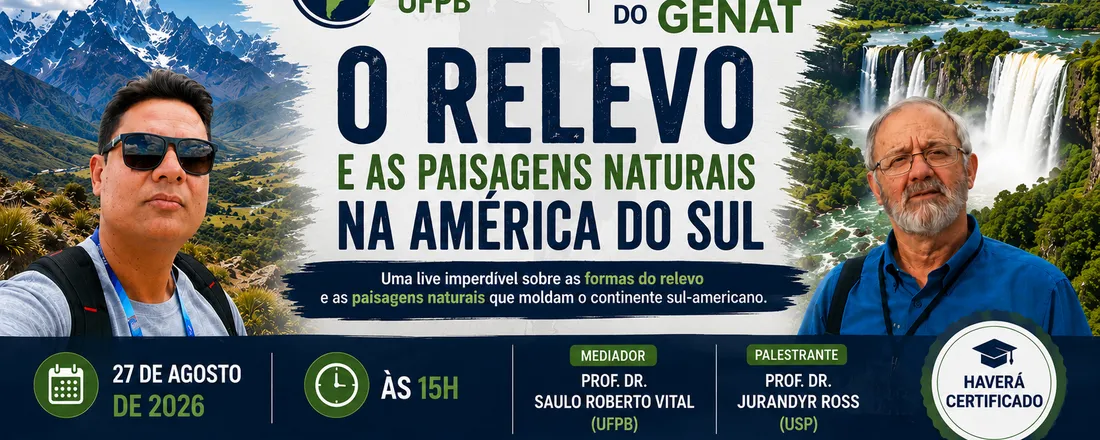 O relevo e as paisagens naturais na América do Sul
