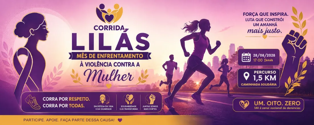 Corrida Lilás / Um. Oito. Zero