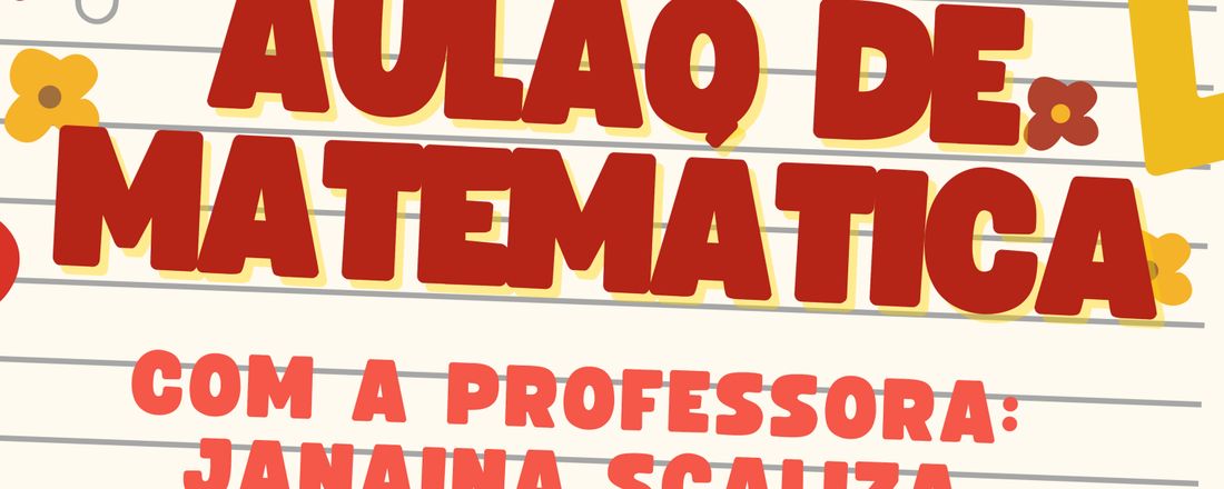 Aulão Matemática - Profa. Janaina Scaliza