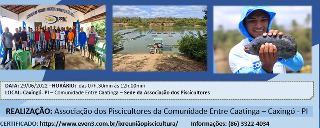 Reunião Itinerante entre Piscicultores no Norte do Piauí