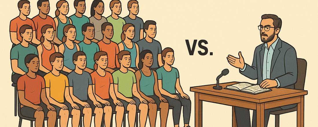 Debate-30 personal trainers vs 1 professor Universitário de Educação Física