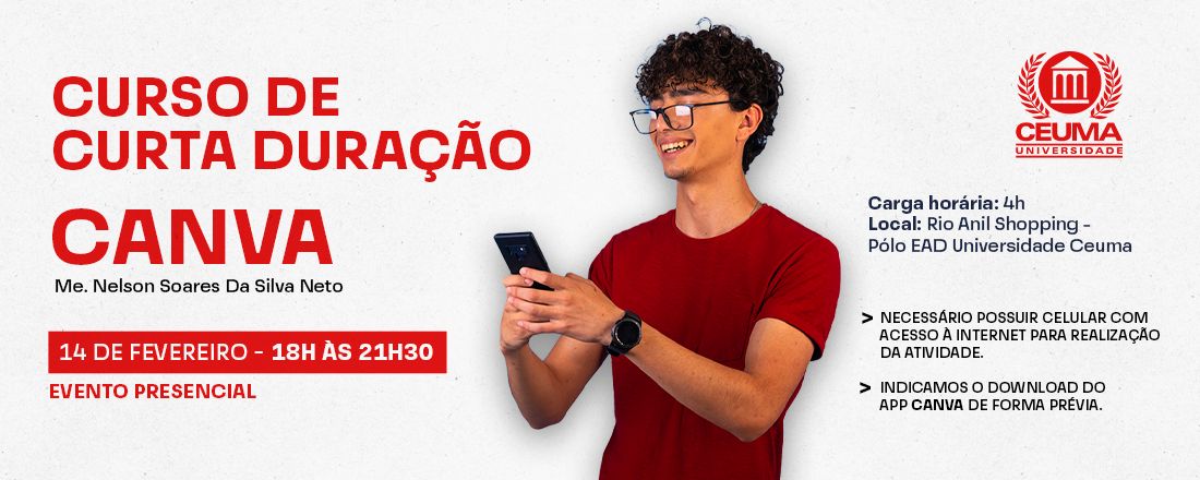 CURSO DE CURTA DURAÇÃO CANVA