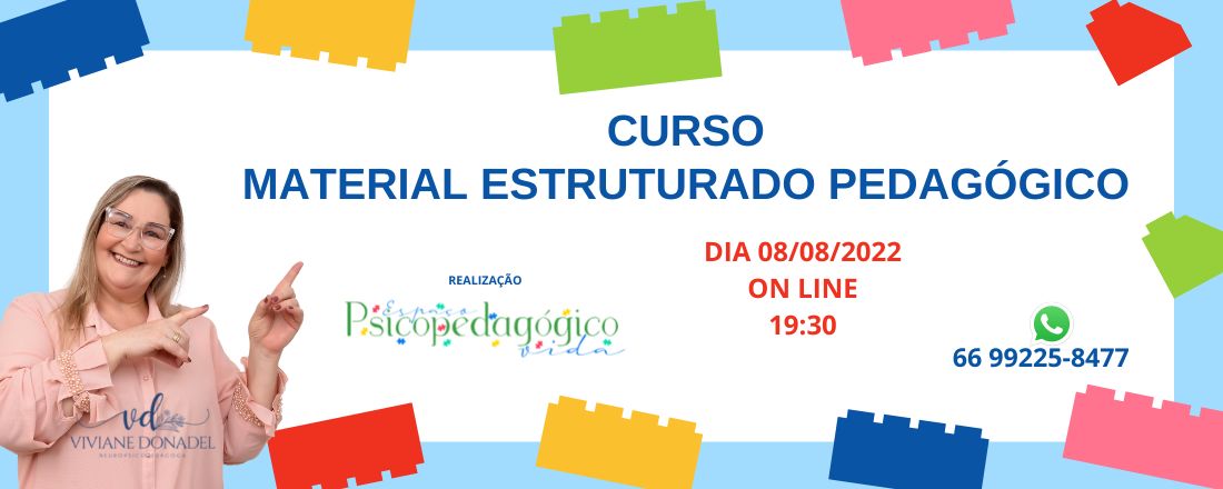 CURSO - ENSINAR COM ESTRUTURAS PEDAGÓGICAS