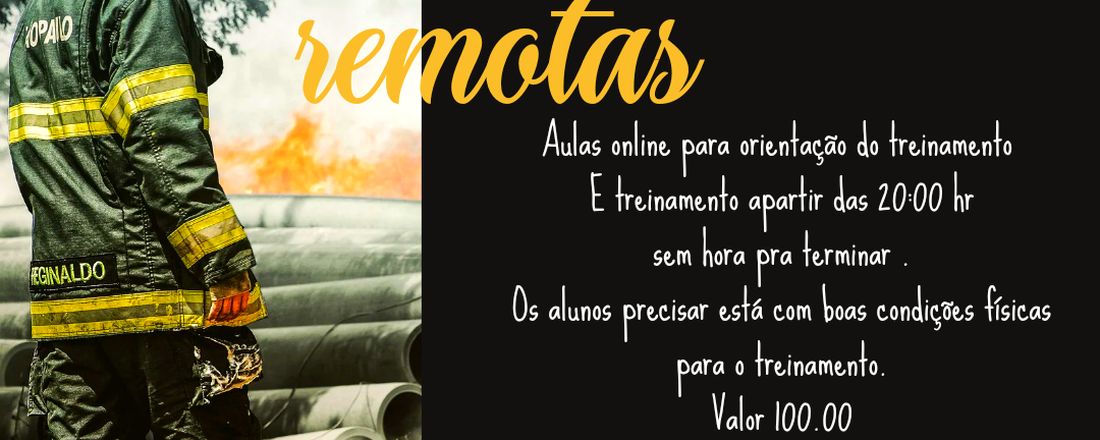 Treinamento em Áreas Remota