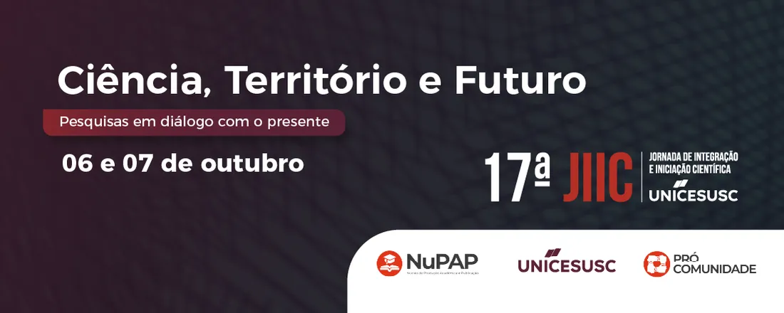 17ª JIIC 2026 UNICESUSC