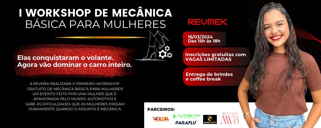 I WORKSHOP DE MECÂNICA BÁSICA PARA MULHERES