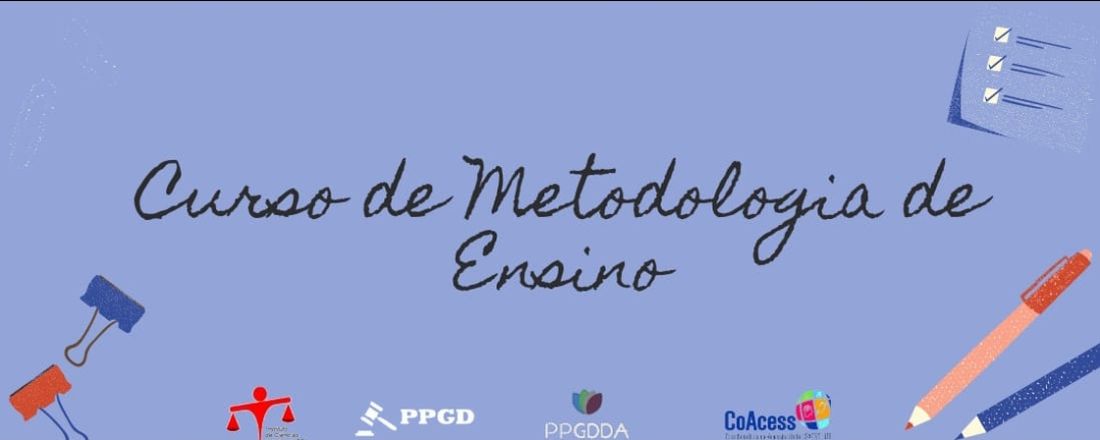 CURSO DE METODOLOGIA DE ENSINO