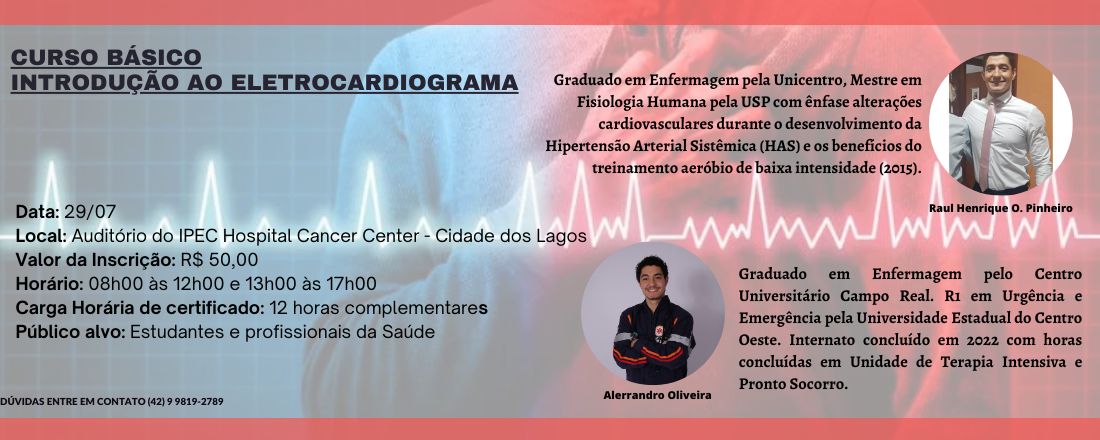 Curso Básico de Eletrocardiograma