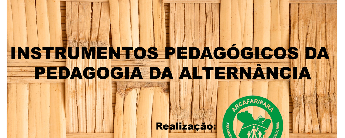 INSTRUMENTOS PEDAGÓGICOS DA PEDAGOGIA DA ALTERNÂNCIA