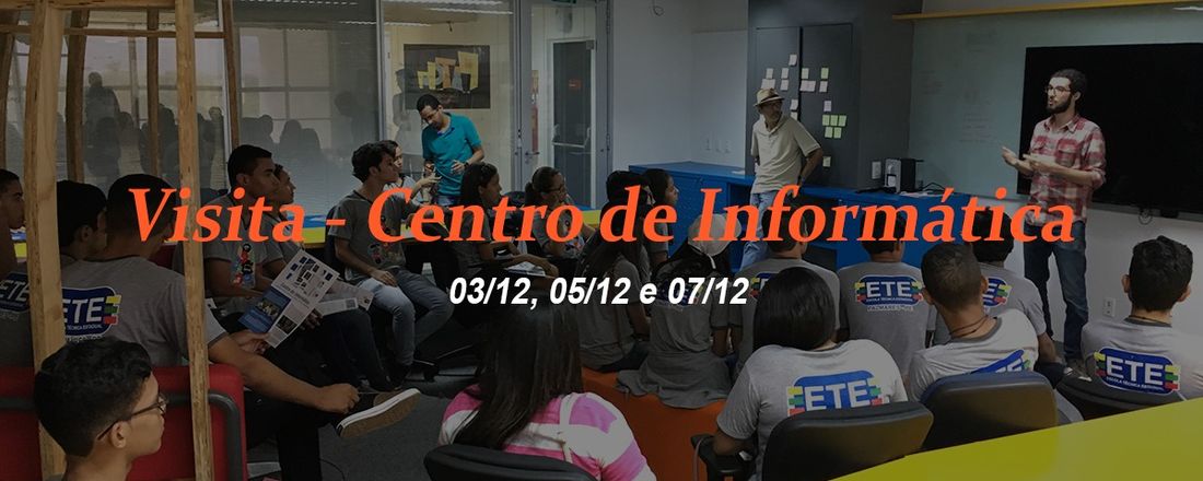 Visitas no Centro de Informática