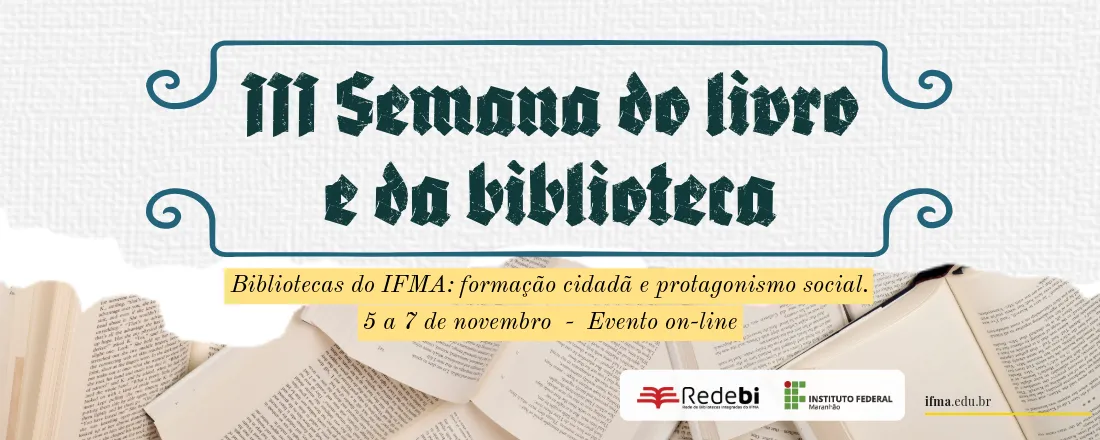 III Semana do Livro e da Biblioteca