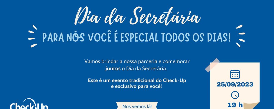 Dia da Secretária - Check-Up Medicina e Diagnóstico