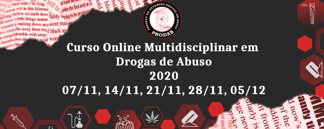 Curso Online Multidisciplinar em Drogas de Abuso