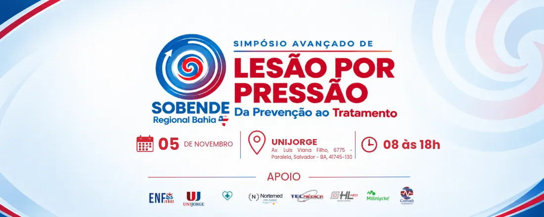 SOBENDE/ BA - Simpósio Avançado de Lesão Por Pressão