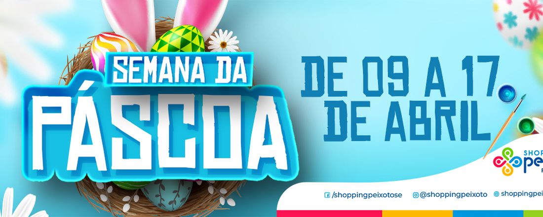 Semana da Páscoa do Shopping Peixoto - Aula de Confeitaria