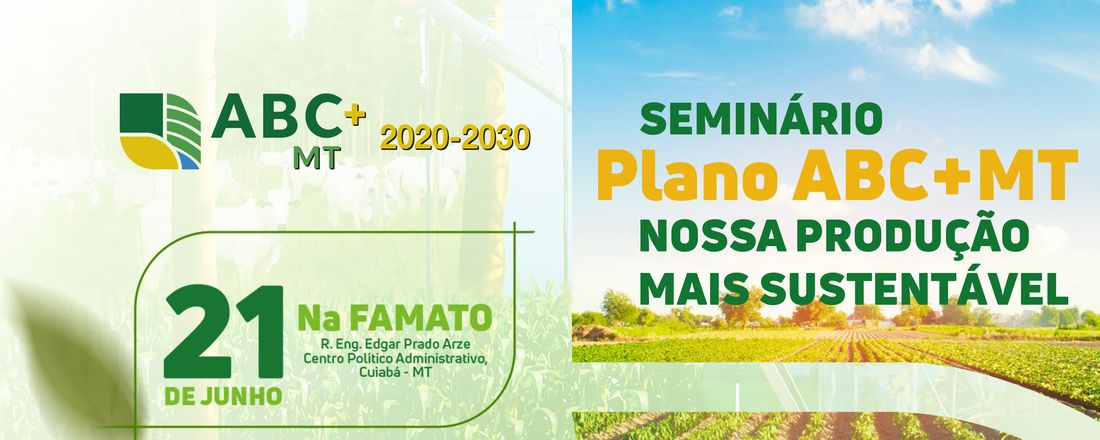 Seminário Plano ABC+ MT