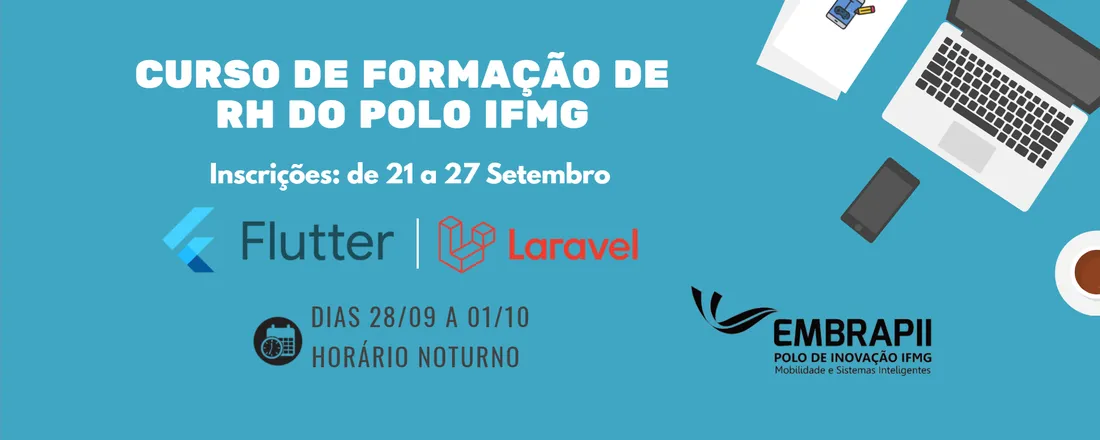 Curso de Formação de RH do Polo de Inovação IFMG - Equipe Avante