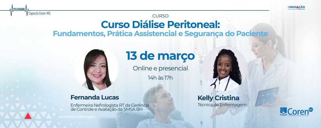 Curso - Diálise Peritoneal: Fundamentos, Prática Assistencial e Segurança do Paciente