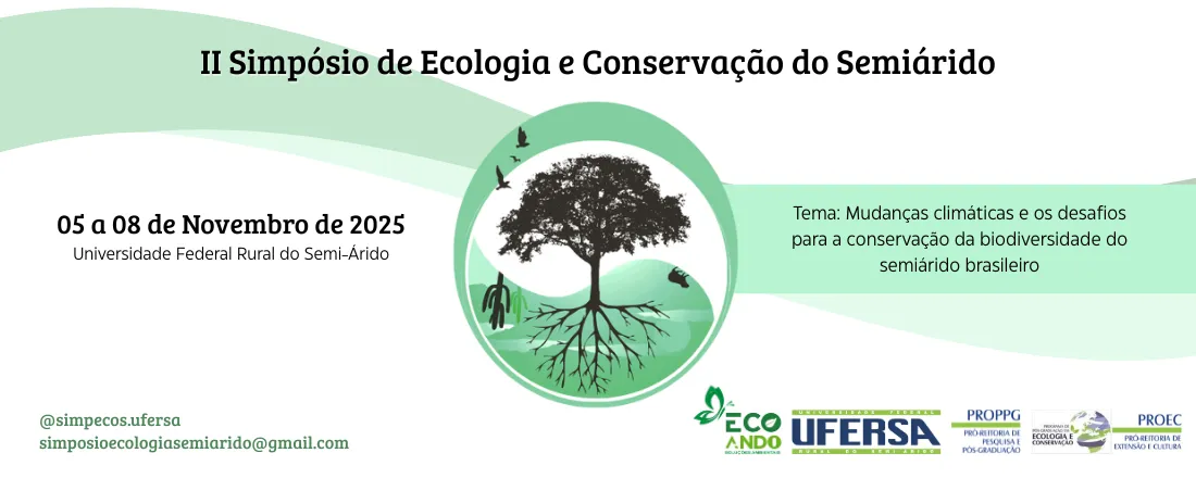 II SIMPÓSIO DE ECOLOGIA E CONSERVAÇÃO DO SEMIÁRIDO