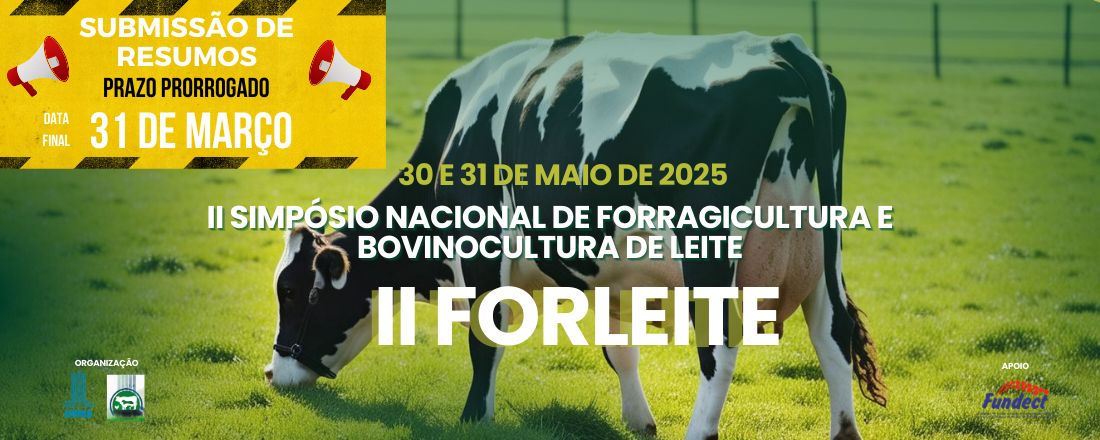 II FORLEITE - II Simpósio Nacional de Forragicultura e Bovinocultura de Leite