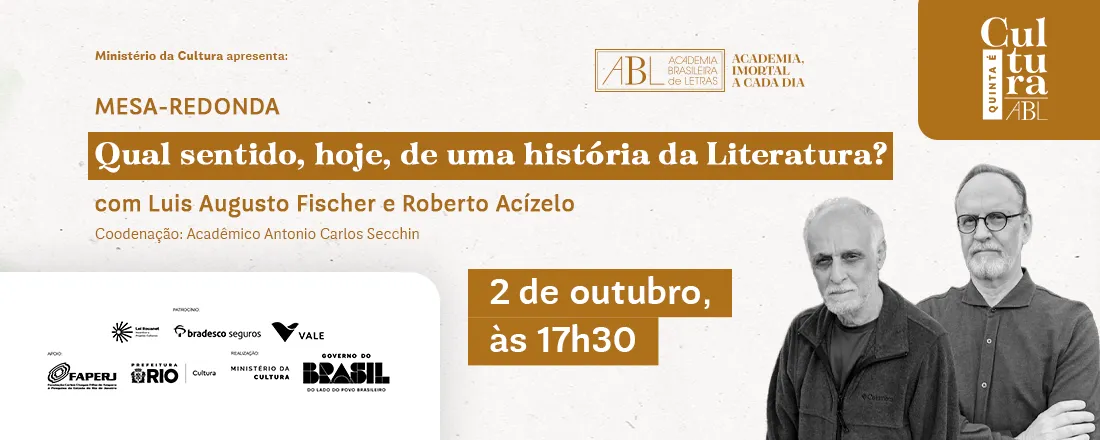 Qual Sentido, hoje, de uma história da Literatura?