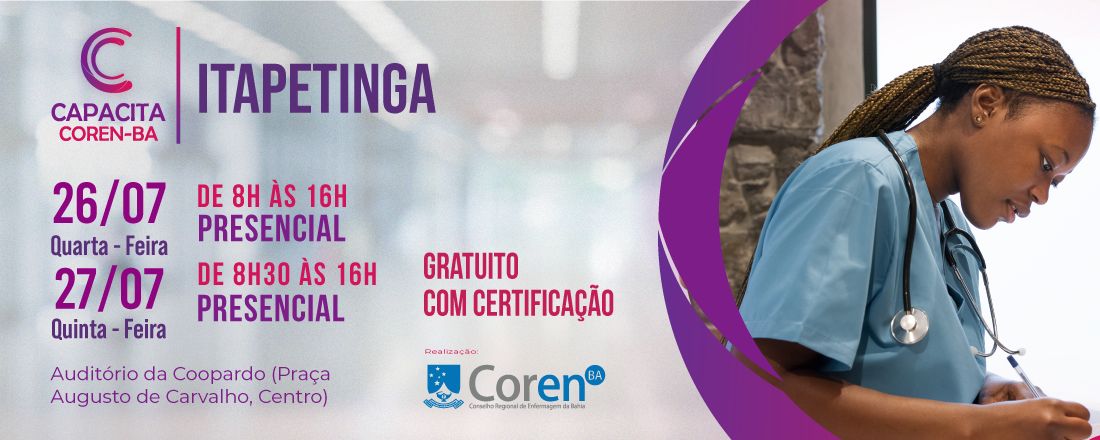 Capacita Coren-BA Itapetinga