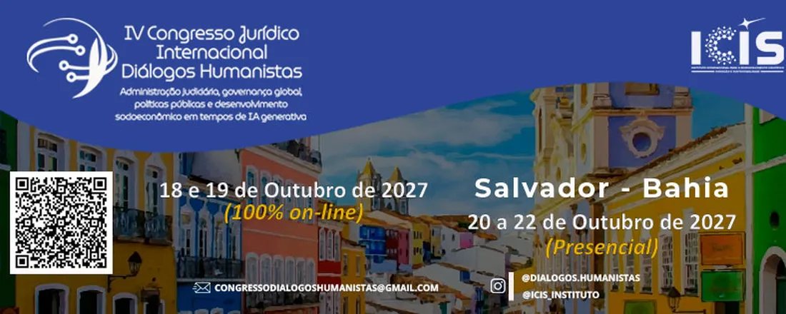 IV Congresso Jurídico Internacional Diálogos Humanistas