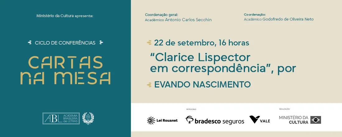 Clarice Lispector em correspondência