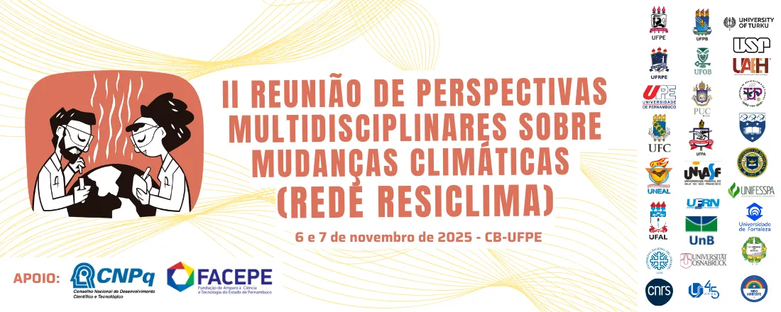 II Reunião de Perspectivas Multidisciplinares sobre Mudanças Climáticas