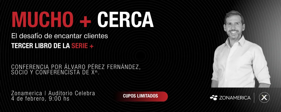 Conferencia Mucho + Cerca