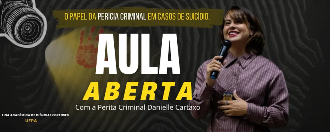 AULA ABERTA|O papel da perícia criminal em casos de suicídio.