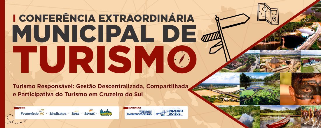 I Conferência Extraordinária Municipal de Turismo em Cruzeiro do Sul