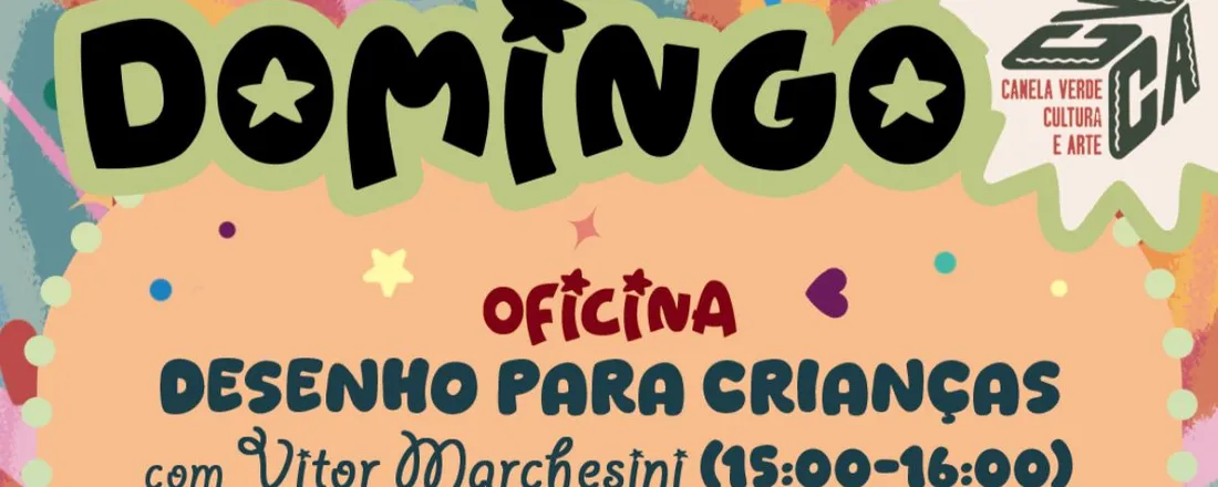 OFICINA DE DESENHO PARA CRIANÇAS POR VITOR MARCHESINI