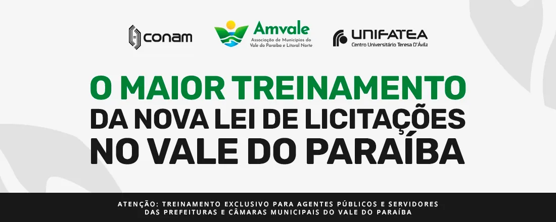 Nova Lei de Licitações: Desafios e Novos Caminhos para os Municípios | AMVALE
