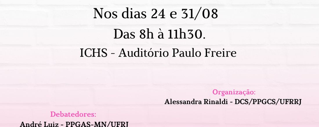 I Mostra de Trabalho - Estudos de Família e Parentesco