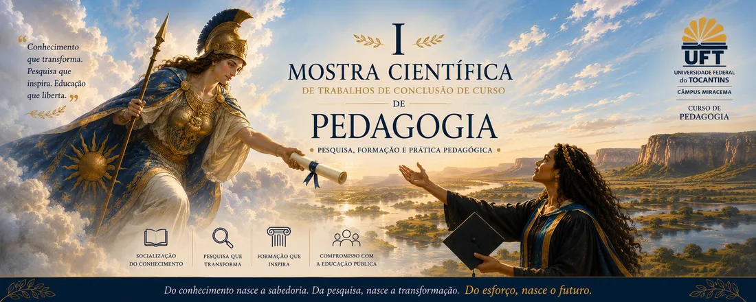 I Mostra Científica de Trabalhos de Conclusão de Curso de Pedagogia: pesquisa, formação e prática pedagógica