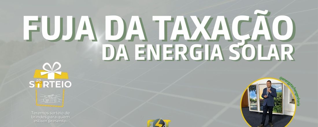 Fuja da Taxação Solar