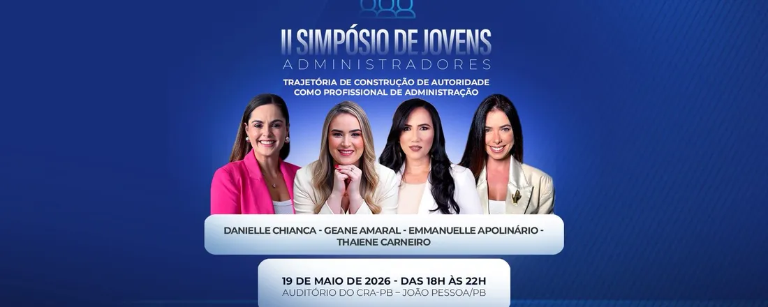 II SIMPÓSIO DE JOVENS ADMINISTRADORES