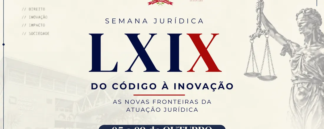 LXIX Semana Jurídica - PUC Campinas