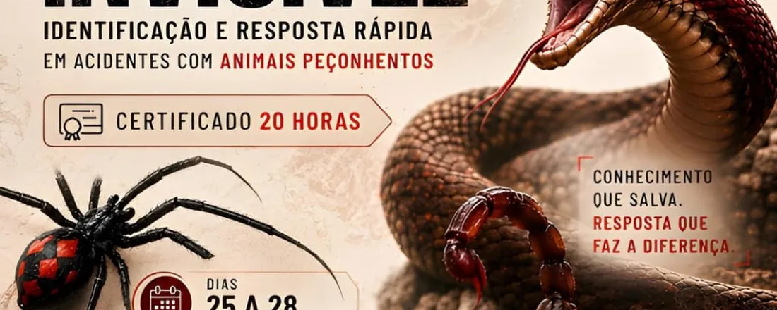 Perigo Invisível: Identificação e Resposta Rápida em Acidentes com Animais Peçonhentos