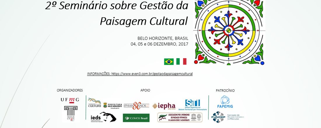 2º Seminário sobre Gestão da Paisagem Cultural