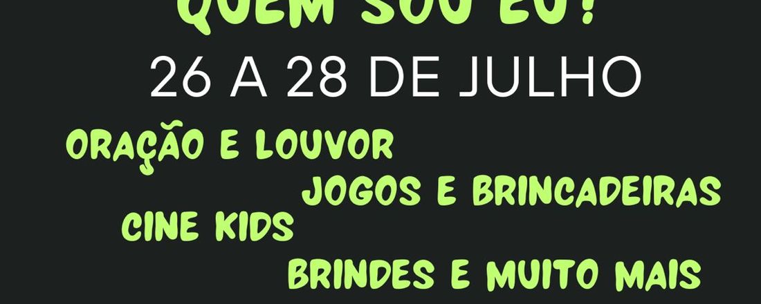 EBF Graça Kids