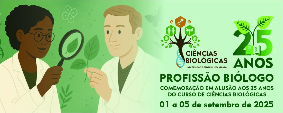 Profissão Biólogo: comemoração em alusão aos 25 anos do Curso de Ciências Biológicas da UNIFAP