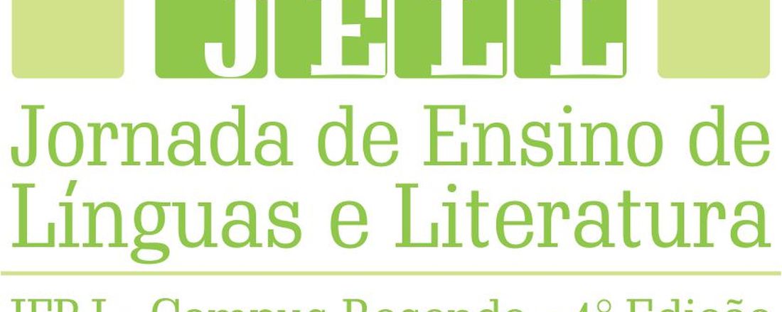 I Jornada de Ensino de línguas e literatura do IFRJ – Campus Resende / III Jornada De Formação Continuada Para Professores De Língua Inglesa De Resende