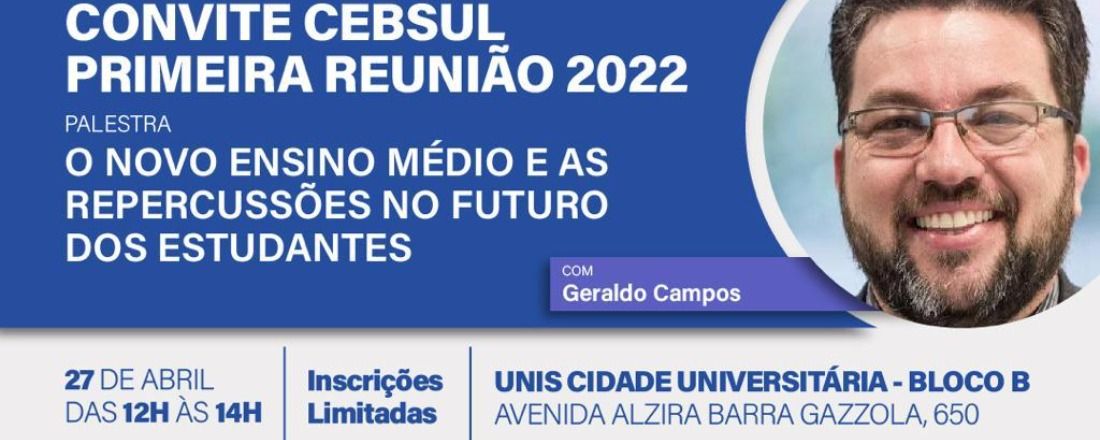 1ª Reunião 2022 CEBSUL / CEBZOM