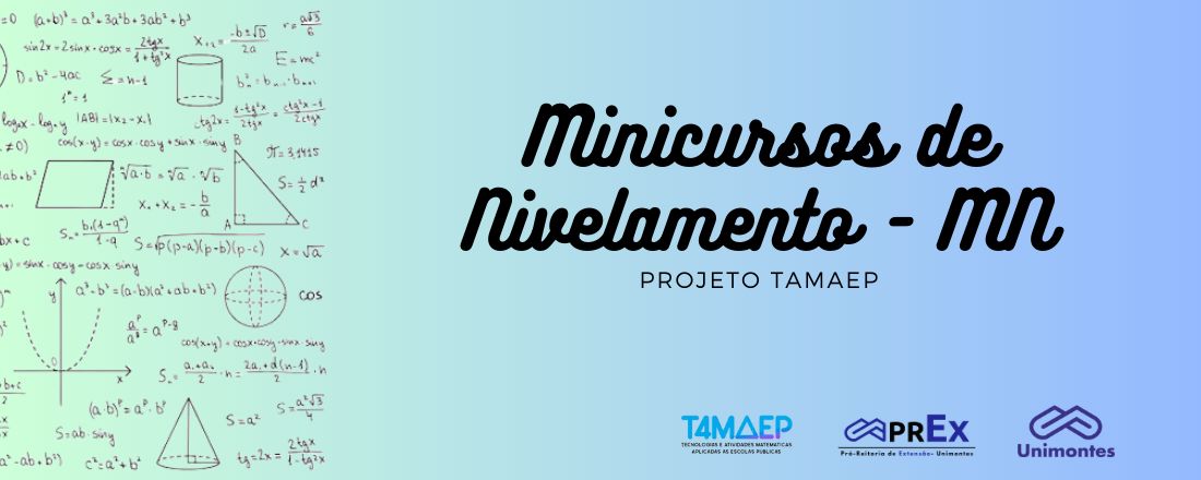 Minicursos de Nivelamento - Projeto TAMAEP