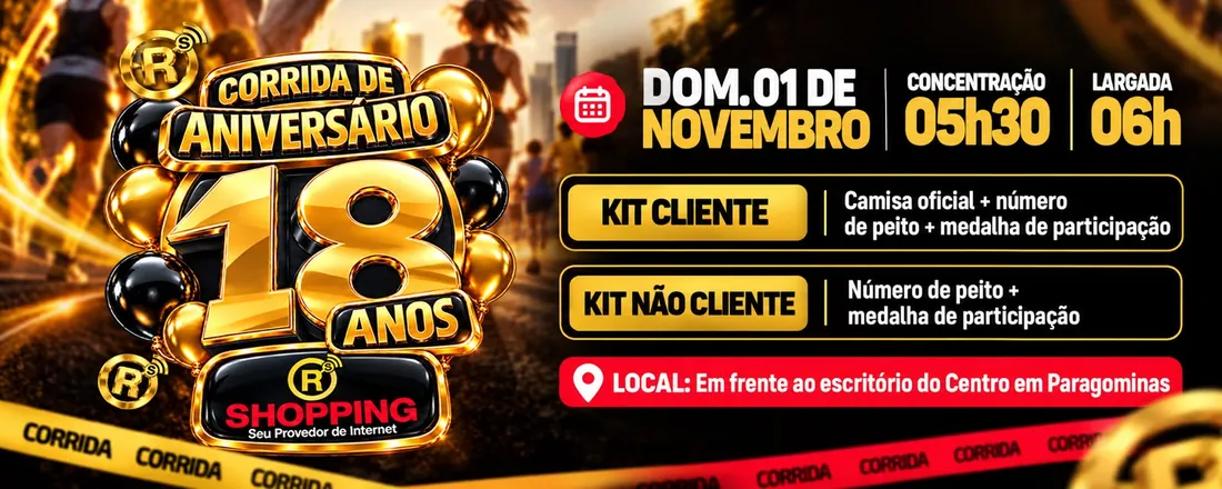 18 Anos - Rede Shopping Telecom (LINK OFICIAL)