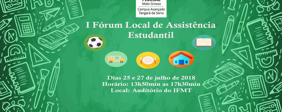 I Fórum Local de Assistência Estudantil